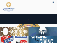 Tablet Screenshot of flippertempleame.com